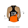 Basin Bombers Roller Derby: Reversible Uniform Jersey (BlackR/OrangeR)