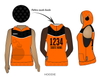 Basin Bombers Roller Derby: Uniform Sleeveless Hoodie