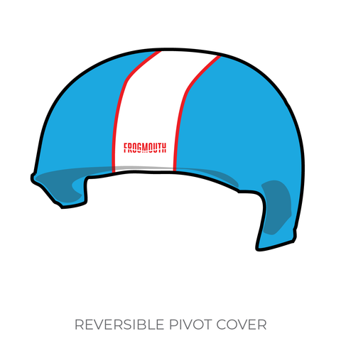 Beach Cities Roller Derby: 2019 Pivot Helmet Cover (Blue)
