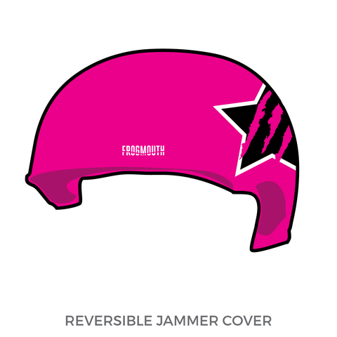 El Paso Roller Derby Beast Mode: Jammer Helmet Cover (Pink)