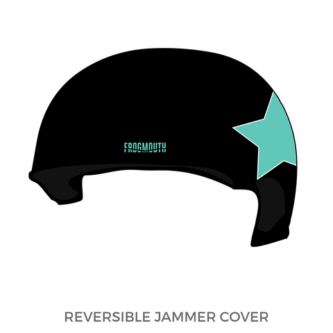 Belfast Roller Derby: 2019 Jammer Helmet Cover (Black)