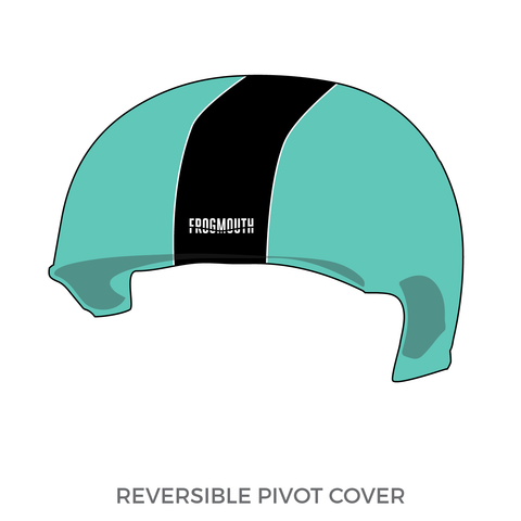 Belfast Roller Derby: 2019 Pivot Helmet Cover (Teal)