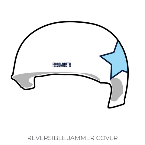 Eves of Destruction Belles of the Brawl: Jammer Helmet Cover (White)