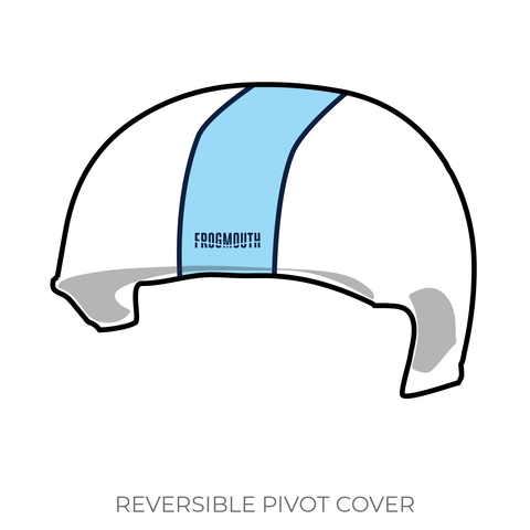 Eves of Destruction Belles of the Brawl: Pivot Helmet Cover (White)