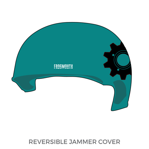 Bellingham Roller Betties Cog Blockers: Jammer Helmet Cover (Teal)