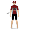 Black Rose Rebellion Junior Roller Derby: Reversible Uniform Jersey (MaroonR/WhiteR)