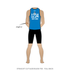 Ithaca League of Women Rollers BlueStockings: Reversible Uniform Jersey (BlueR/GrayR)
