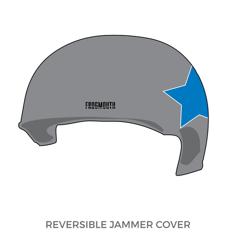 Ithaca League of Women Rollers BlueStockings: 2019 Jammer Helmet Cover (Gray)