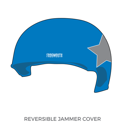Ithaca League of Women Rollers BlueStockings: 2019 Jammer Helmet Cover (Blue)