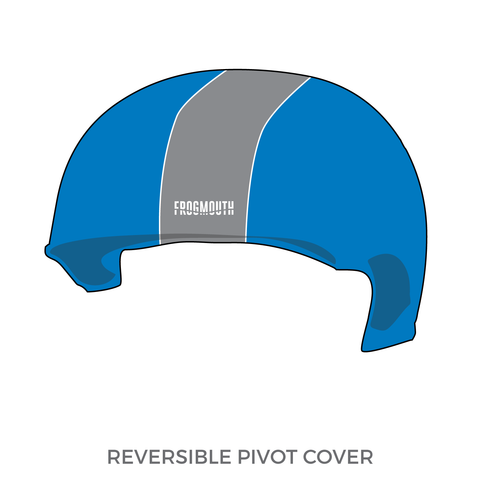 Ithaca League of Women Rollers BlueStockings: 2019 Pivot Helmet Cover (Blue)