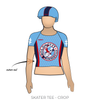 Jacksonville Roller Derby Bold City Bombshells: 2019 Uniform Jersey (Blue)