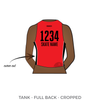 Gillette Roller Derby Bomber Mountain Derby Devils: Uniform Jersey (Red)