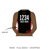 Gillette Roller Derby Bomber Mountain Derby Devils: Uniform Jersey (Black)