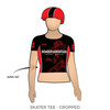 Gillette Roller Derby Bomber Mountain Derby Devils: Reversible Uniform Jersey (RedR/BlackR)