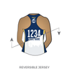 Boston Roller Derby Boston Common: Reversible Uniform Jersey (BlueR/WhiteR)