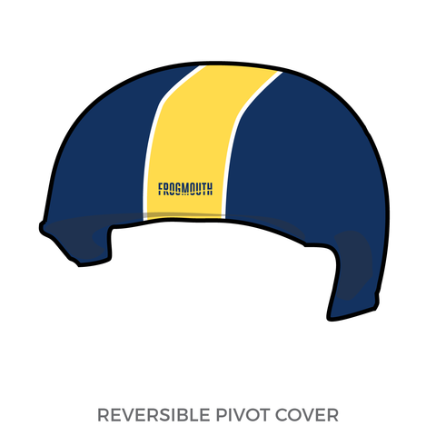 Boston Roller Derby Boston Common: 2018 Pivot Helmet Cover (Blue)