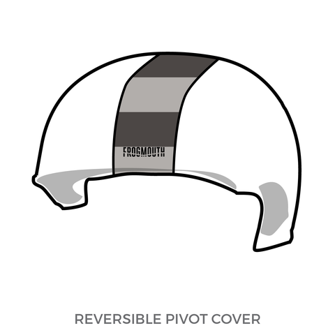 Boulder County Roller Derby Devils: Pivot Helmet Cover (White)