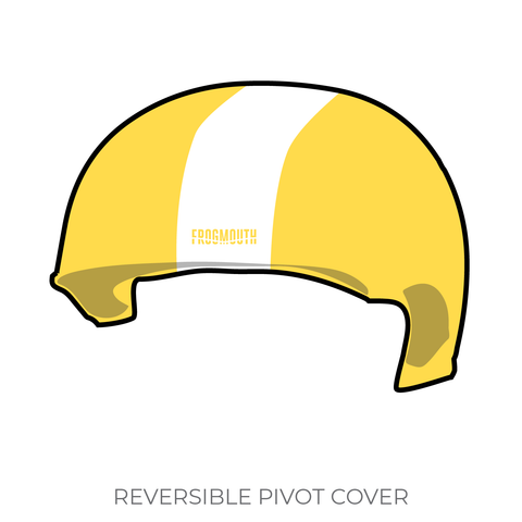 Bout Fit Roller Derby: 2019 Pivot Helmet Cover (Yellow)