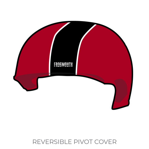Bradentucky Bombers Roller Derby: Pivot Helmet Cover (Red)