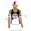 Bradentucky Bombers Roller Derby: Reversible Uniform Jersey (BlackR/WhiteR)