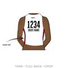 Bradentucky Bombers Roller Derby: Uniform Jersey (White)
