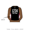 Bradentucky Bombers Roller Derby: Uniform Jersey (Black)