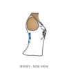 Brandywine Roller Derby: Reversible Uniform Jersey (BlackR/WhiteR)