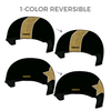 Milwaukee Roller Derby Brewcity Bruisers: Two Pairs of Reversible Helmet Covers