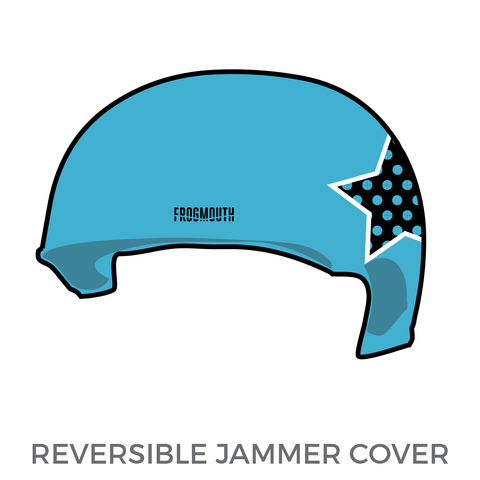 Brighton Roller Derby Brighton Rockers: Jammer Helmet Cover (Blue)