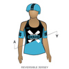Brighton Roller Derby Brighton Rockers: Reversible Uniform Jersey (BlackR/BlueR)