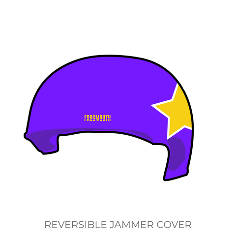Canberra Roller Derby League Brindabelters: Jammer Helmet Cover (Purple)