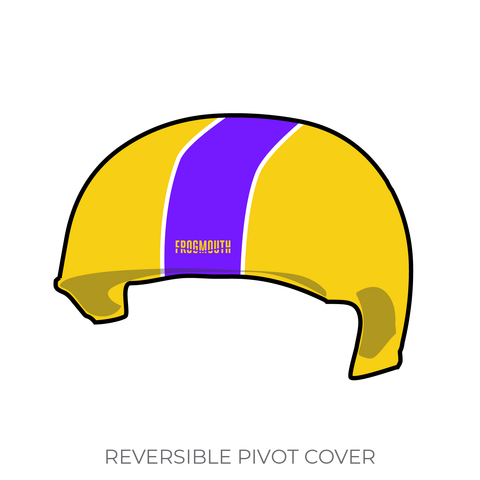 Canberra Roller Derby League Brindabelters: Pivot Helmet Cover (Yellow)