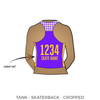 Canberra Roller Derby League Brindabelters: Uniform Jersey (Purple)