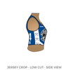 Grimsby Roller Derby Brothers Grim: 2018 Uniform Jersey (Blue)