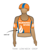 Burning River Roller Derby: 2019 Uniform Jersey (Orange)