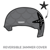 Buxmont Roller Derby Dolls Sirens: Two pairs of 1-Color Reversible Helmet Covers