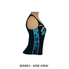 Canberra Roller Derby League Black ‘n’ Blue Belles: Uniform Jersey (Black)