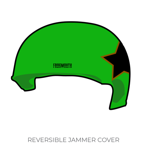 Copper City Queens: Jammer Helmet Cover (Green)