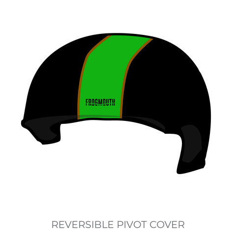 Copper City Queens: Pivot Helmet Cover (Black)