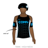COMO Roller Derby: Uniform Jersey (Sponsored Black)