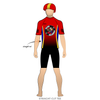 Cajun Rollergirls: 2019 Uniform Jersey (Red)