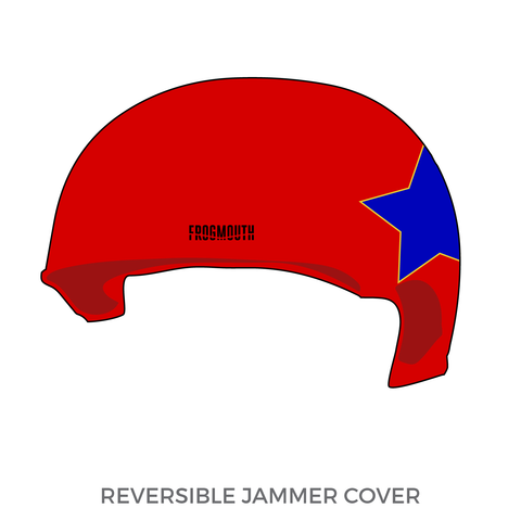 Cajun Rollergirls: 2019 Jammer Helmet Cover (Red)
