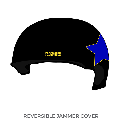 Cajun Rollergirls: 2019 Jammer Helmet Cover (Black)