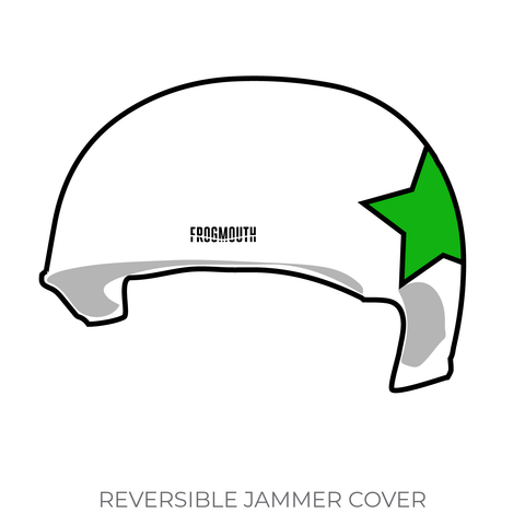 Capital City Crushers: 2019 Jammer Helmet Cover (White)