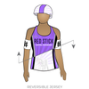 Red Stick Roller Derby Capital Defenders: Reversible Uniform Jersey (WhiteR/PurpleR)