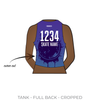 Roller Derby Quebec Casse Gueules: 2018 Uniform Jersey (Purple)