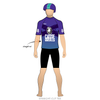 Roller Derby Quebec Casse Gueules: 2018 Uniform Jersey (Purple)