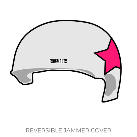 Central Coast Roller Derby: Jammer Helmet Cover (White)