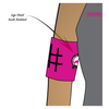 Rollergirls of Central Kentucky: Reversible Armbands