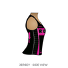 Rollergirls of Central Kentucky: Reversible Uniform Jersey (BlackR/WhiteR)